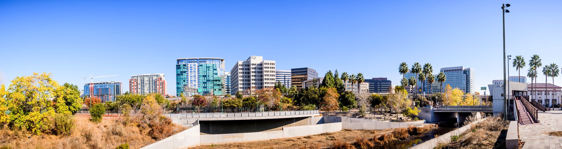 Panoramic view of the South Bay